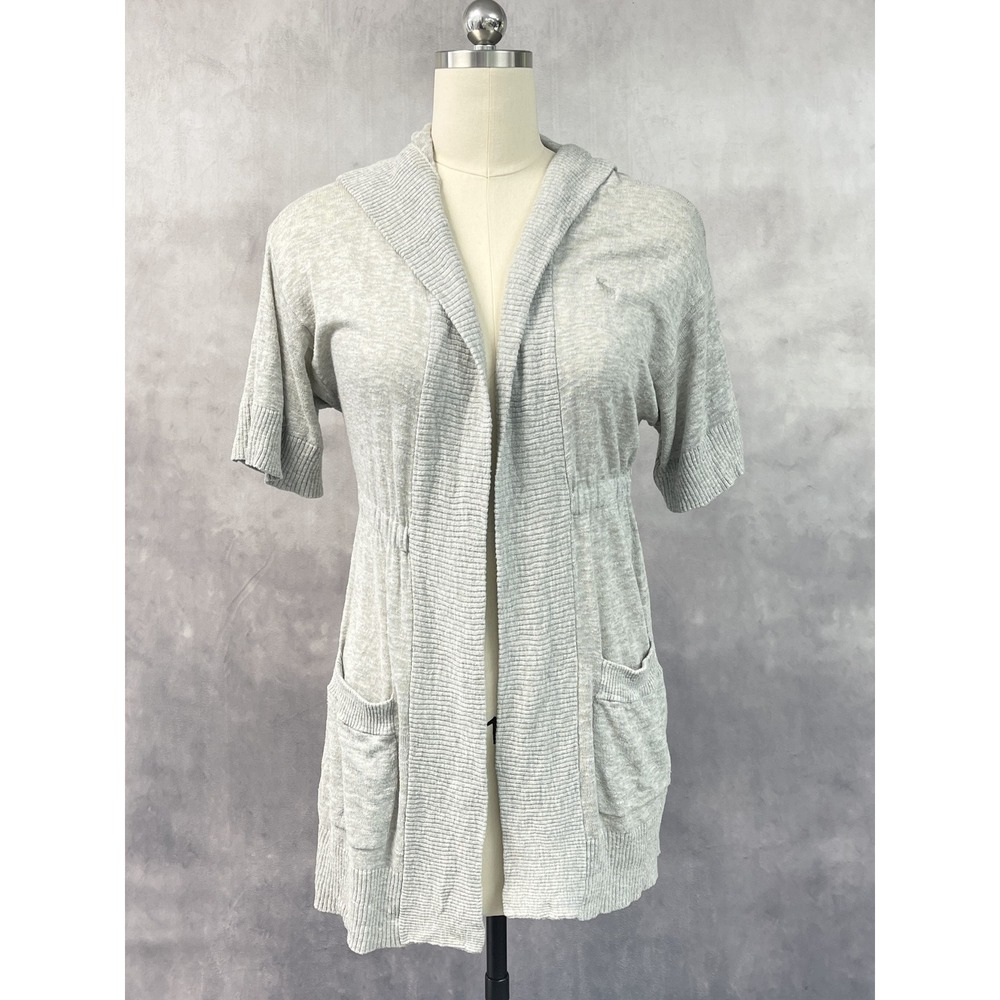 Abercrombie And Fitch Womens Cardigan Size M Preppy Coastal Clean Girl Minimal